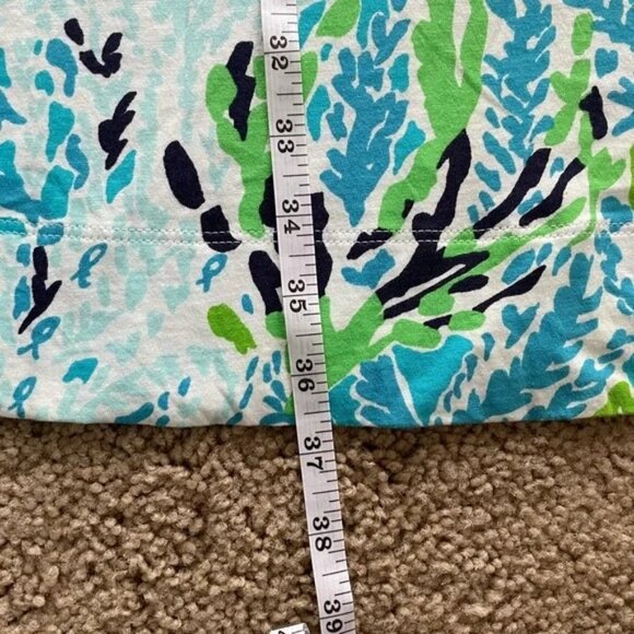 ✨Like New Lilly Pulitzer Cordon Racerback Dress Let's Cha Cha Spa Blue Size XS - Picture 12 of 12